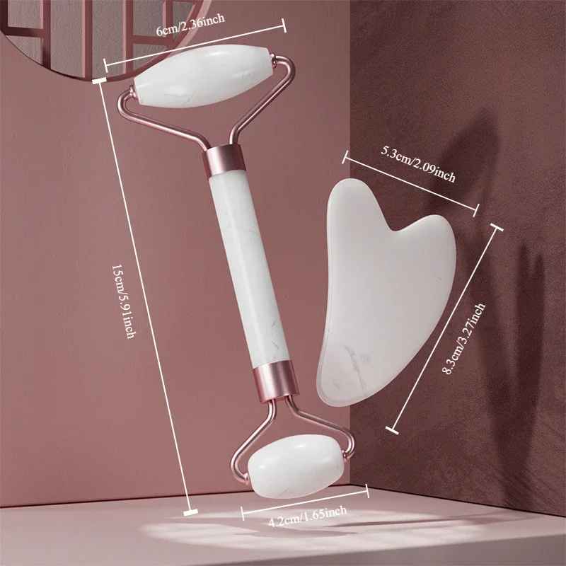 Face Roller & Gua Sha Set